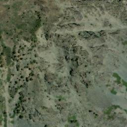 Satellite imagery of Cathedral Peak, US