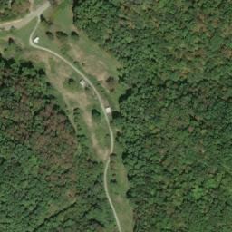 Satellite imagery of FLAG KNOB — NGS HX2952 — Gilmer County, US, US