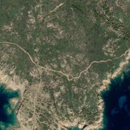 Satellite imagery of Capo Spartivento, IT
