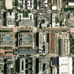 Satellite imagery of Poplar Point, US