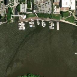 Satellite imagery of Poplar Point, US