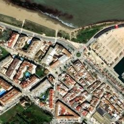Satellite imagery of Castell de Dénia, ES