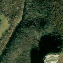 Satellite imagery of Seneca Rocks, US