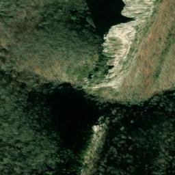Satellite imagery of Seneca Rocks, US