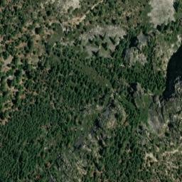 Satellite imagery of Lovers Leap, US