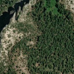 Satellite imagery of Lovers Leap, US