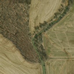 Satellite imagery of Devils Backbone, US