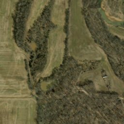 Satellite imagery of Devils Backbone, US