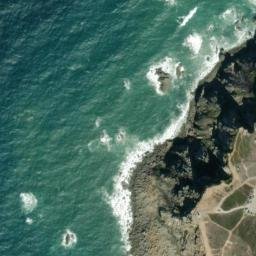 Satellite imagery of Cabo da Roca, PT