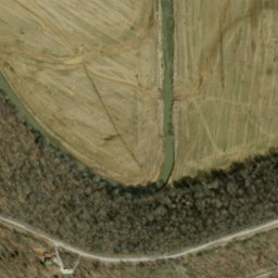 Satellite imagery of Devils Backbone, US