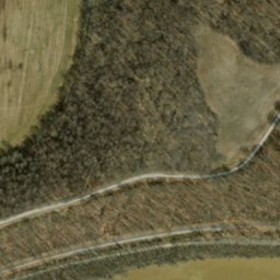 Satellite imagery of Devils Backbone, US