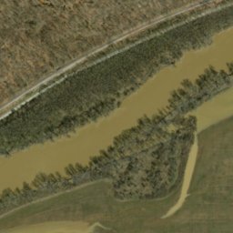 Satellite imagery of Devils Backbone, US