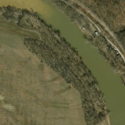 Satellite imagery of Devils Backbone, US