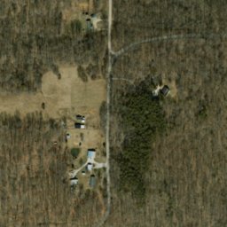 Satellite imagery of Pearson Kaolin Mines, US
