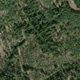 Satellite imagery of Hazel Creek Mine, US