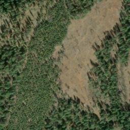 Satellite imagery of Hazel Creek Mine, US