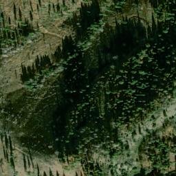 Satellite imagery of Iron Mountain Ridge, US
