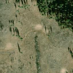 Satellite imagery of Iron Mountain Ridge, US