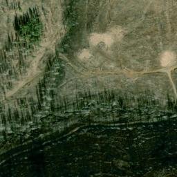 Satellite imagery of Iron Mountain Ridge, US