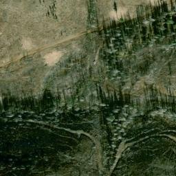 Satellite imagery of Iron Mountain Ridge, US