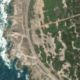 Satellite imagery of Cabo Raso, PT