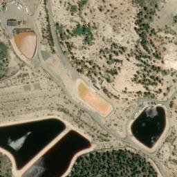 Satellite imagery of Leviathan Mine, US