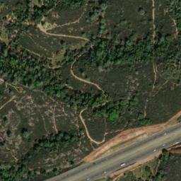 Satellite imagery of Shaw Mine, US