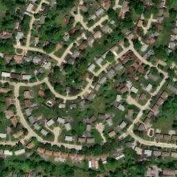 Satellite imagery of SL 106 — NGS AA8624 — Overland, US, US