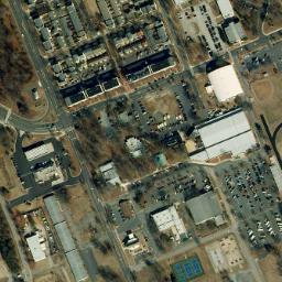 Satellite imagery of Belvoir Neck, US