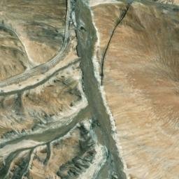 Satellite imagery of Uzbel Shankou, CN