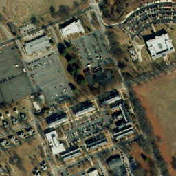 Satellite imagery of Belvoir Neck, US