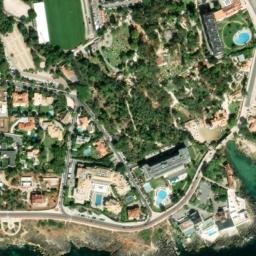 Satellite imagery of Boca do Inferno, PT