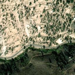 Satellite imagery of Zaca Mine, US
