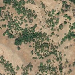 Satellite imagery of Britain Ridge, US