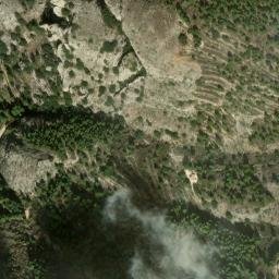 Satellite imagery of cairn, ES