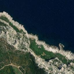 Satellite imagery of Ákra Kýmis, GR