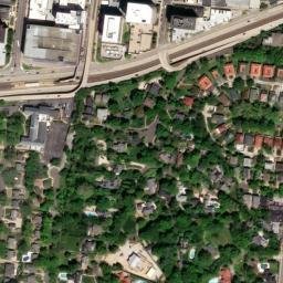 Satellite imagery of SL 101 — NGS AA8619 — Clayton, US, US