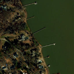 Satellite imagery of Hallowing Point, US