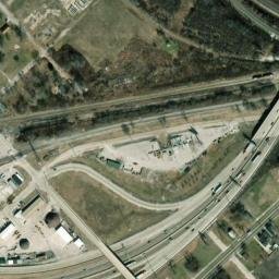 Satellite imagery of E ST LOUIS AZI — NGS DE9187 — East St. Louis, US, US