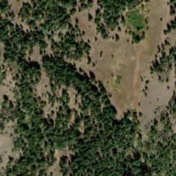 Satellite imagery of Gould and Curry Mine, US