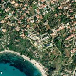 Satellite imagery of Capo Vaticano, IT