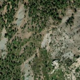 Satellite imagery of Gould and Curry Mine, US