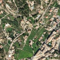 Satellite imagery of Cap Negret, ES
