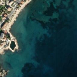 Satellite imagery of Cap Negret, ES