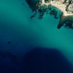 Satellite imagery of Capo Vaticano, IT