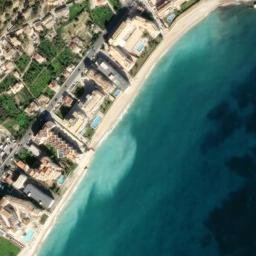 Satellite imagery of Cap Negret, ES