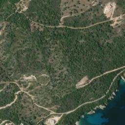 Satellite imagery of Kastri Point, GR