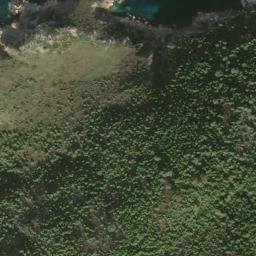 Satellite imagery of Ákra Kampí, GR
