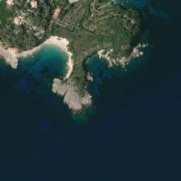Satellite imagery of Kastri Point, GR
