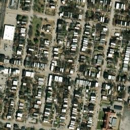 Satellite imagery of ST LOUIS HOLY CROSS CHURCH — NGS JC1587 — St. Louis, US, US